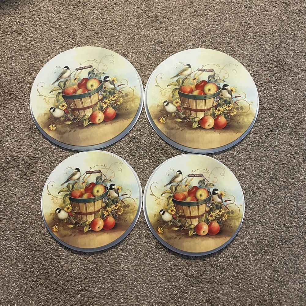 Rustic stove top burner covers